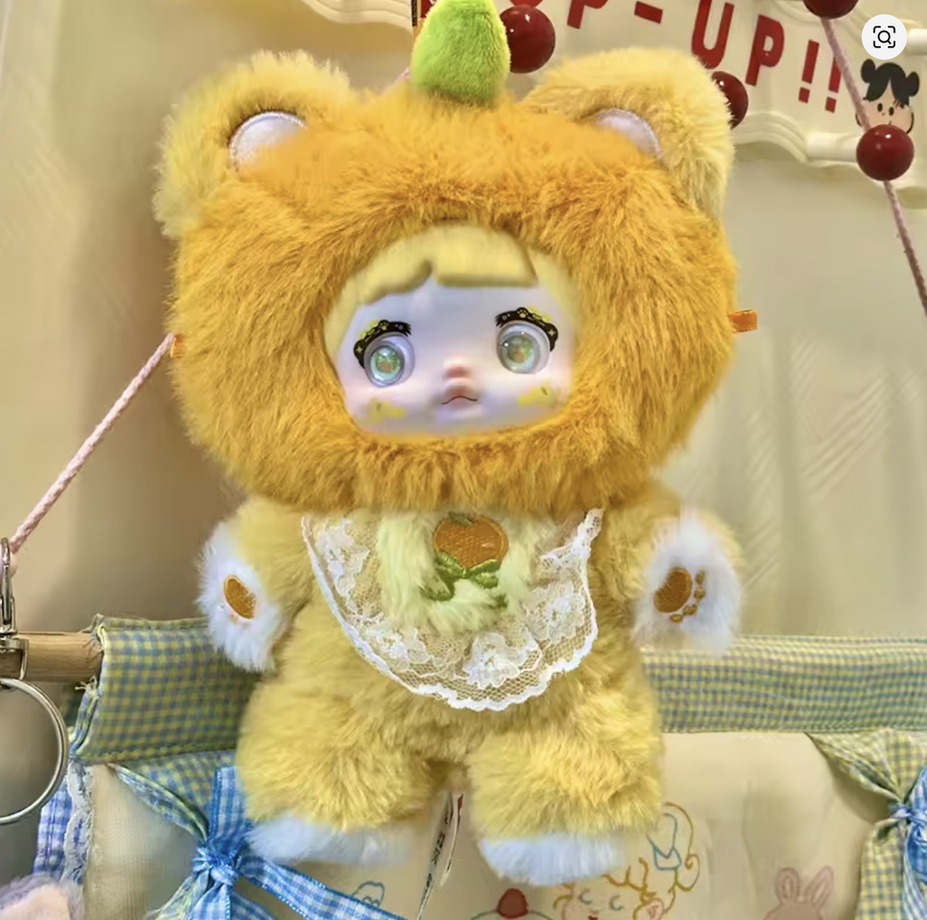 Plush Animal Costume BJD Collectible Dolls - Soft Kawaii Style Vinyl Figures