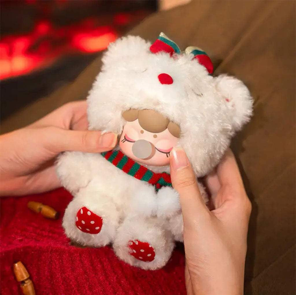 Cute Bear Plush Doll with Trendy Accessories